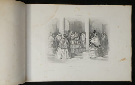 Vie élégante de la Société Parisienne, Dessins de Compte-Calix gravés sur acier. François-Claudius Compte-Calix