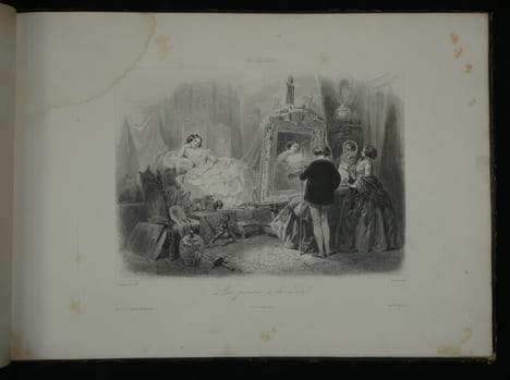 Vie élégante de la Société Parisienne, Dessins de Compte-Calix gravés sur acier. François-Claudius Compte-Calix