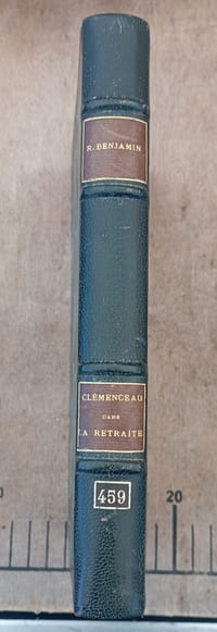 CLÉMENCEAU DANS LA RETRAITE