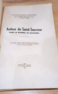 AUTOUR DE SAINT-SAUVEUR (DANS LA BIGORRE, EN GASCOGNE)