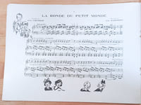 SIX CHANSONS NAIVES D'ENFANTS