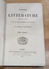 HISTOIRE DE LA LITTERATURE FRANCAISE SOUS LE GOUVERNEMENT DE JUILLET (1930-1848). NETTEMENT Alfred