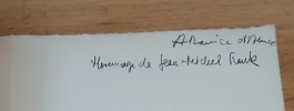 JOURNAL D'UN AUTRE. FRANK Jean-Michel