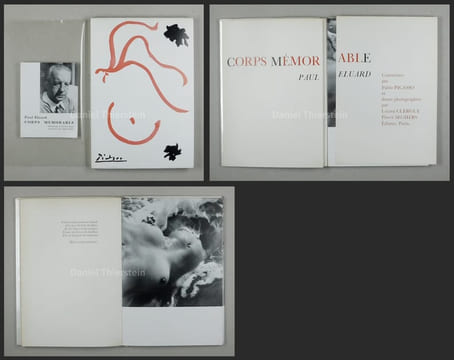 Corps mémorable. Couverture par Pablo Picasso et douze Photographies par Lucien Clergue.. Eluard, Paul: