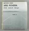 Ars Povera.. Celant, Germano: