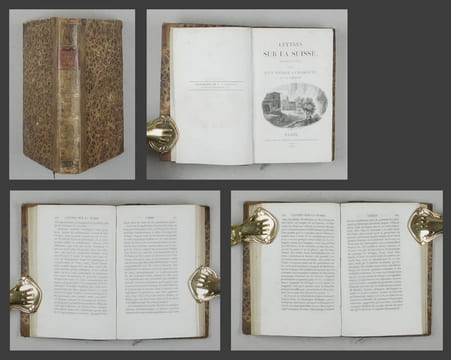 Lettres sur la Suisse, écrites en 1820, suivies d'un voyage à Chamouny et au Simplon.. Rochette, Raoul Désiré (dit Raoul-Rochette):