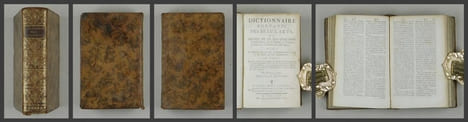 Dictionnaire portatif des beaux-arts, ou abrégé de ce qui concerne l'architecture, la sculpture, la peinture, la gravure, la poésie & la musique; avec ...