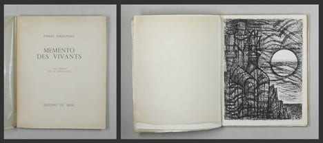 Memento des Vivants. Eau-Forte de M. Gromaire.. Emmanuel, Pierre: