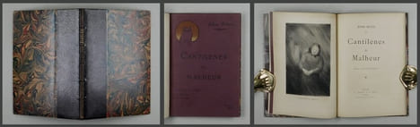 Cantilènes du Malheur. Pointe sèche de Steinlen.. Rictus, Jehan et Steinlen, Théophile Alexandre (illustrations):