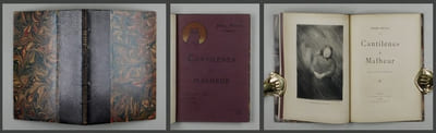 Cantilènes du Malheur. Pointe sèche de Steinlen.