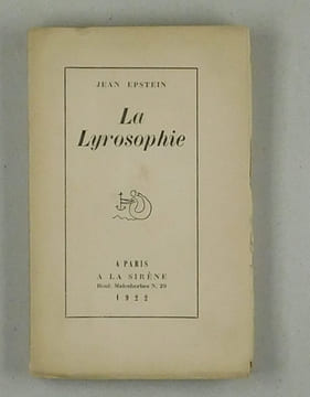 La Lyrosophie.. Epstein, Jean: