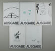 Ausgabe.. Ein Literatur und Kunstmagazin.. Hundertmark, Armin (Herausgeber):