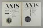 AXIS; A Quarterly Review of Contemporary "Abstract" Painting & Sculpture.. Evans, Myfanwy (Editor):