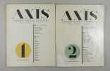 AXIS; A Quarterly Review of Contemporary "Abstract" Painting & Sculpture.. Evans, Myfanwy (Editor):