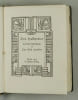 Der Halkyonier. Ein Buch Schlussreime.. Hartleben, Otto Erich: