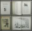 Lithographien (3 Bände) Band 1: 1828-1851. - Band 2:1852-1860. - Band 3: 1861-1872. - Band 4: Holzschnitte 1833-1872.. Daumier, Honoré. -  Fuchs ...