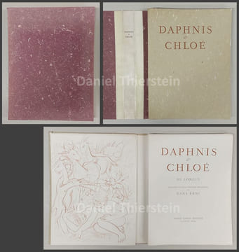 Daphnis & Chloé. Illustré de lithographies originales par Hans Erni.. Erni, Hans / Longus: