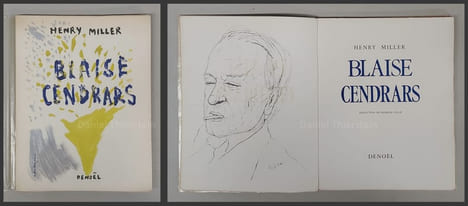Blaise Cendrars. Traduction de François Villié.. Cendrars, Blaise. - Miller, Henry: