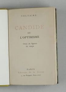 Candide ou l'optimisme. Orné de figures du temps.