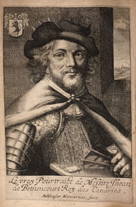 I. Histoire de la Premiere Descouverte et Conqueste des Canaries. Faite des l'an 1402 per Messire Jean de Bethencourt . . . plus Un Traicte de la Navigation et des Voyages de Descouverte & Conqueste modernes, & principalement des Francois. Paris, Michel Soly, 1630. II. Traicte de la Navigation et des Voyages de Descouverte & Conqueste modernes, & principalement des Francois. Avec une exacte et particuliere description de toutes les Isles Canaries, les preuues du temps de la conquests d'icelles, & la Genealogie des Bethencourts & Braquemons.