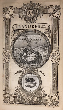 Plans des principales places de guerre et villes maritimes frontières du royaume de France, distinguez par départemens, Gouvernemens Generaux & ...