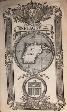 Plans des principales places de guerre et villes maritimes frontières du royaume de France, distinguez par départemens, Gouvernemens Generaux & ...
