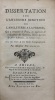 Dissertation sur lancienne jonction de lAngleterre à la France.. DESMAREST (Nicolas).