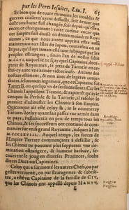Histoire de lexpedition chrestienne en la Chine, entreprise par les peres de la Compagnie de Jesus. Traduite en français par T.C.D.A.