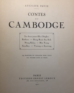 Contes du Cambodge. Les douze jeunes filles d'Angkor, Rothisen, Néang Roum Say Sack, Néang Kakey, Méa Yeung, Sanselkey, Vorvong et Sauvivong.