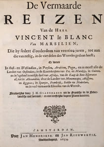 De vermaarde reizen... in der vier delen des Werrelts.
