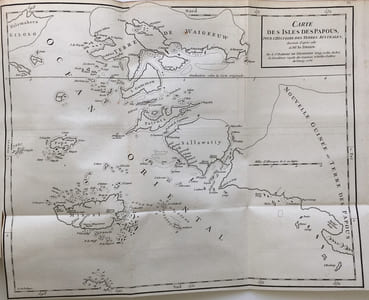 Histoire des Navigations aux Terres Australes contenant ce que l'on sçait des moeurs et des productions des Contrées découvertes jusqu'à ce jour; & où il est traité de l'utilité d'y faire de plus amples découvertes & des moyens d'y former un Établissement.