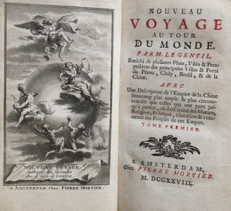Nouveau Voyage au Tour du Monde. par Mr. le Gentil. Avec une Description de l'Empire de la Chine.