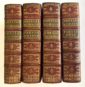 BREVIARUM ROMANUM ex decreto Sacrosancti Concilii Tridentini restitutum, et summorum Pontificum auctoritate recognitum.