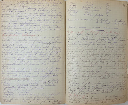 [Voyage en Afrique du Nord/Travel to North Africa].. [MANUSCRIT/MANUSCRIPT]