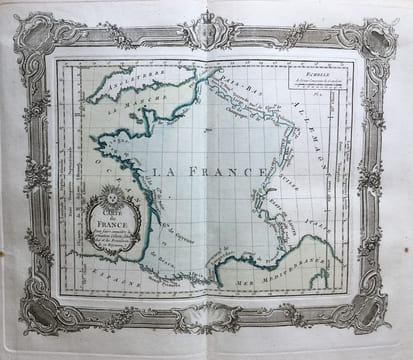 [ATLAS] Coup dil général sur la France [] pour servir dintroduction au Tableau analytique et géographique de ce Royaume.. DESNOS (Louis Charles), ...