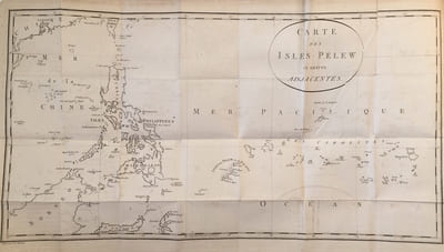 Relation des Îles Pelew, situées dans la partie occidentale de l'Océan Pacifique ; composée sur les journaux et les communications du Capitaine Henri Wilson, et de quelques-uns de ses officiers, qui en Août Mil Sept Cent Quatre-Vingt-Trois, y ont fait naufrage sur l'Antelope, Paquebot de la Compagnie des Indes Orientales.