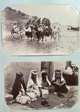 [2 albums de photographies sur l'Algérie et la Tunisie/2 albums of photographs of Algeria and Tunisia].. [PHOTOGRAPHIES/PHOTOGRAPHS]