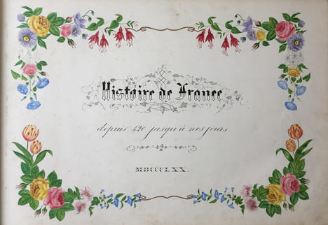 Histoire de France depuis 420 jusqu'à nos jours.... SAINTE-CROIX (Melanie de)