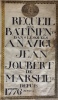 Recueil des bâtiments dans lesquels a navigué Jean Jaubert de Marseille de 1776 jusquà [1815].. [MANUSCRIT ORIGINAL / AQUARELLES/ MARINE / ORIGINAL ...