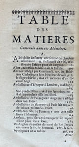 Mémoires de messire Jean-Baptiste de la Fontaine, chevalier seigneur de Savoie & de Fontenai, brigadier & inspecteur général des armées du roi.