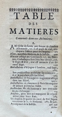 Mémoires de messire Jean-Baptiste de la Fontaine, chevalier seigneur de Savoie & de Fontenai, brigadier & inspecteur général des armées du roi.