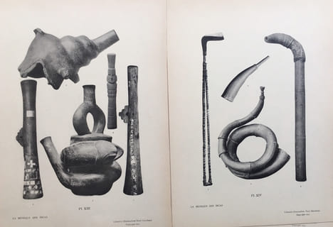 La Musique des Incas, et ses survivances.. DHARCOURT (R. & M.).