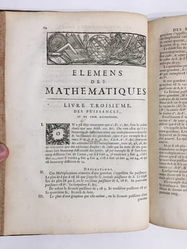 Elémens de mathématiques ou principes généraux de toutes les sciences qui ont les grandeurs pour objet. Contenant une méthode courte et facile pour ...