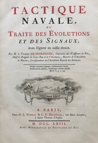 Tactique Navale ou Traité des Evolutions et des Signaux.