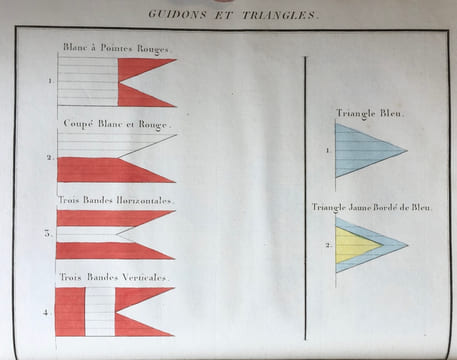 LIVRE DES SIGNAUX DE JOUR, à l'usage des vaisseaux de guerre français.. undefined