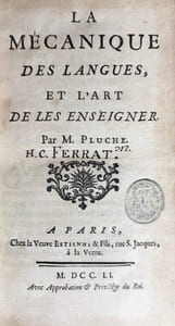 La Mécanique des Langues et lArt de les enseigner. Supplément à la mécanique des langues.