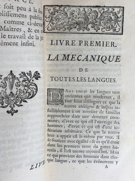 La Mécanique des Langues et lArt de les enseigner. Supplément à la mécanique des langues.. PLUCHE (Abbé).
