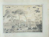 [RECUEIL DE DESSINS ET GOUACHES DE LA MAIN D'UN ARTISTE].