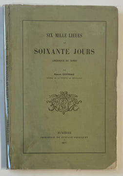 Six mille lieues en soixante jours.. COTTEAU (Edmond).