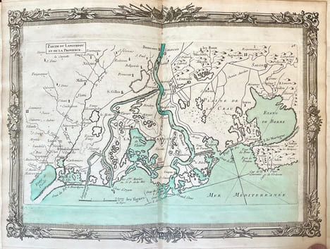 Recueil des Côtes Maritimes de France sur quatre Lieues de large environ, en 50 feuilles tiré des meilleures cartes gravées et manuscrites, publié en ...